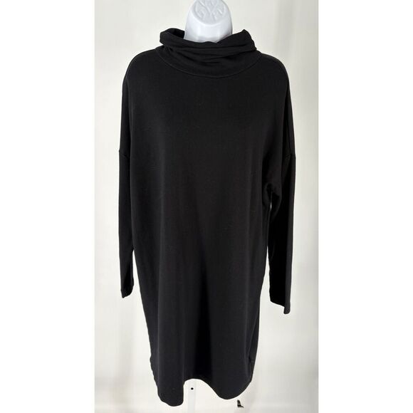 GAP Dresses & Skirts - GAP Black Turtleneck Sweater Dress Long Sleeve Relaxed Fit